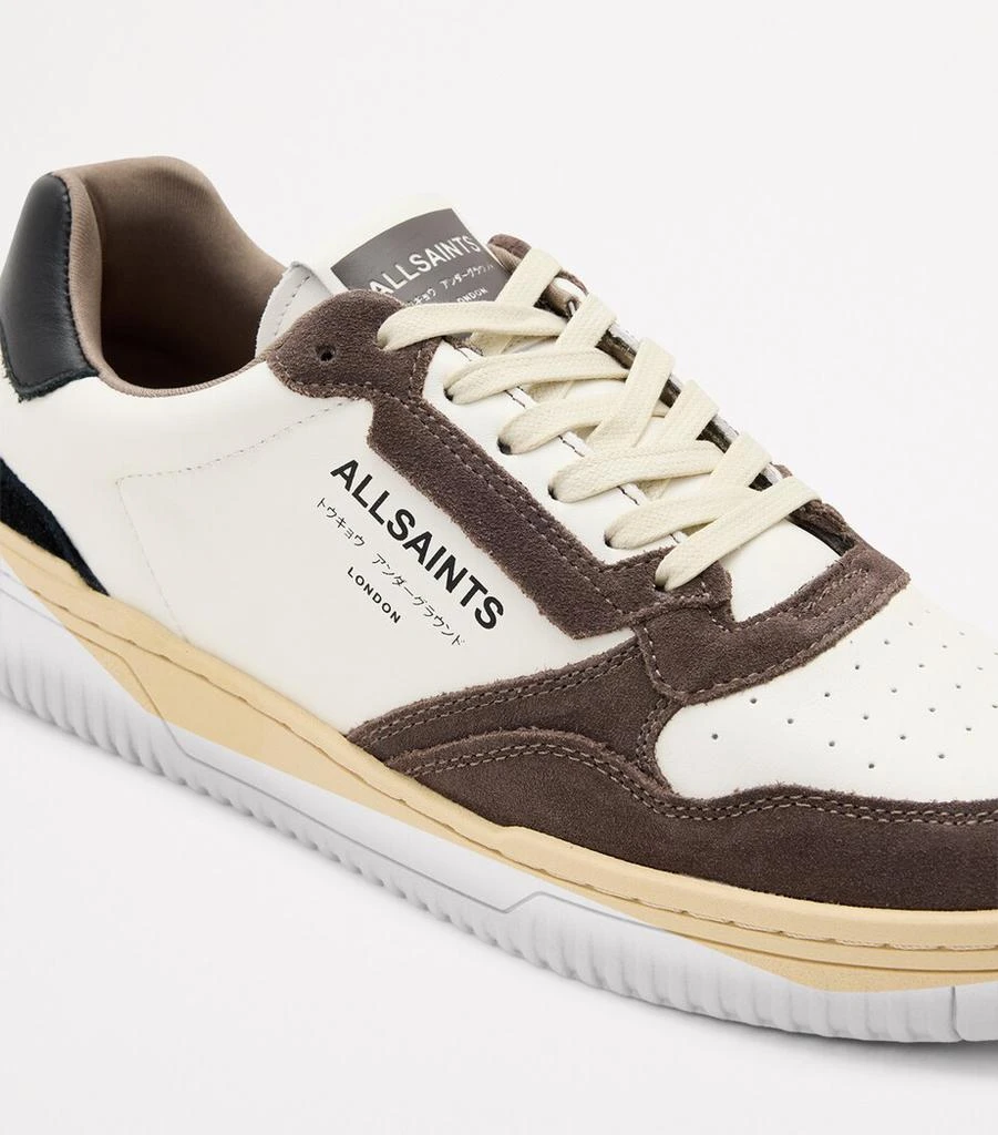 ALL SAINTS Leather Regan Sneakers 6
