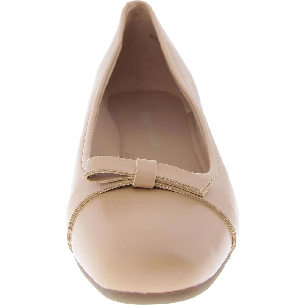 Easy Spirit GERTA 3 Womens Faux Leather Round toe Wedge Heels 6