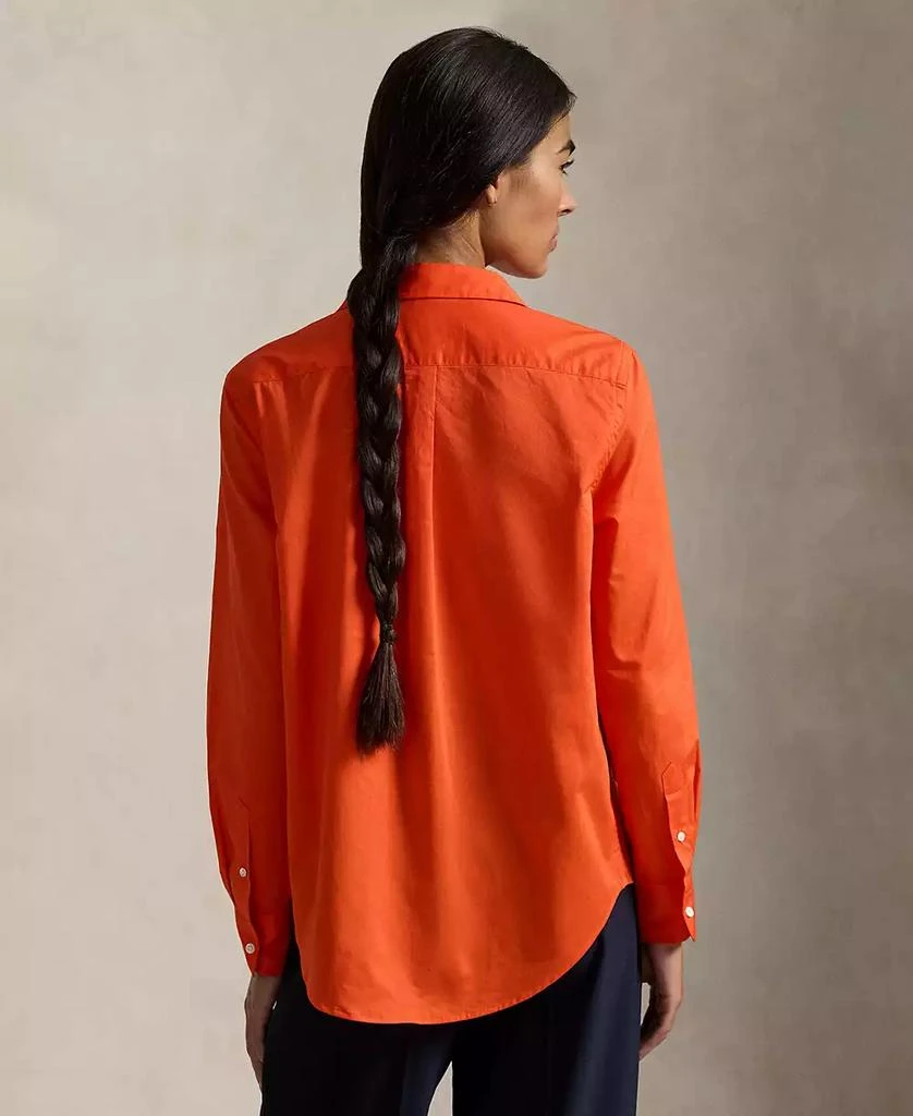 Ralph Lauren Women
s Classic-Fit Cotton Twill Shirt 4