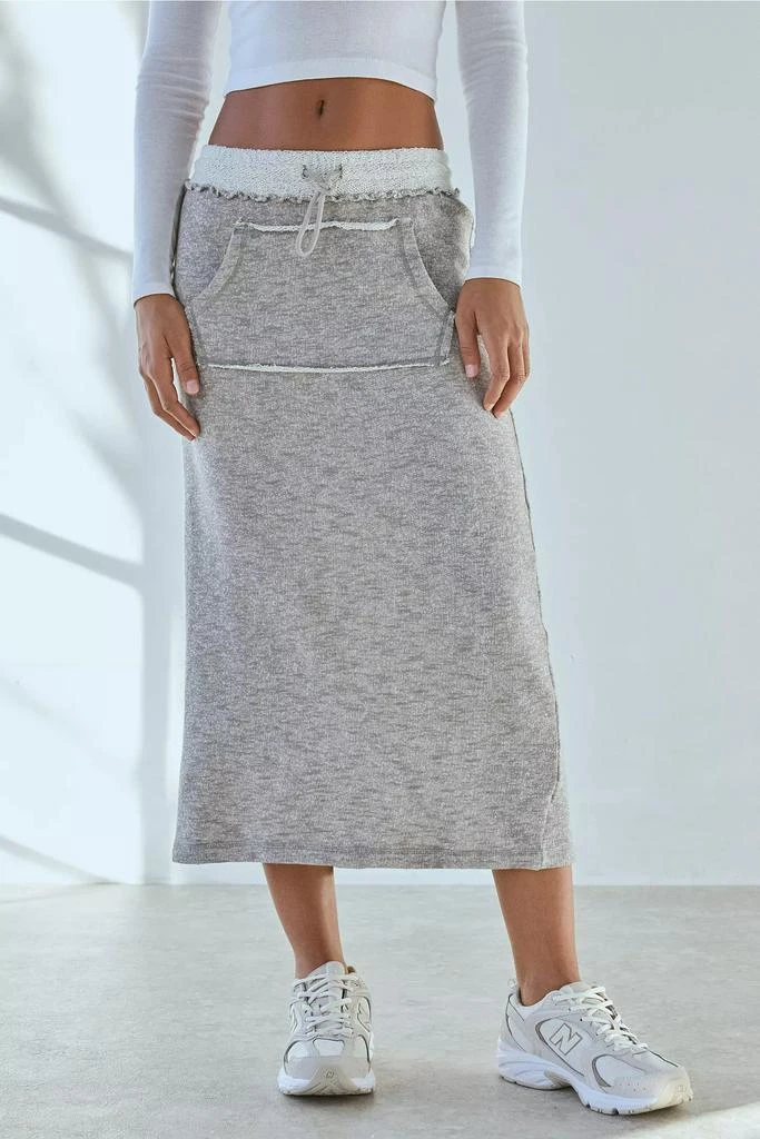 Out From Under Out From Under Break It Up Maxi Sweat Skirt 1