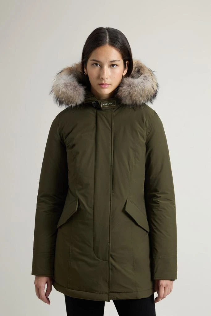 Woolrich Arctic Parka in Urban Touch with Detachable Fur - Women - Black 1