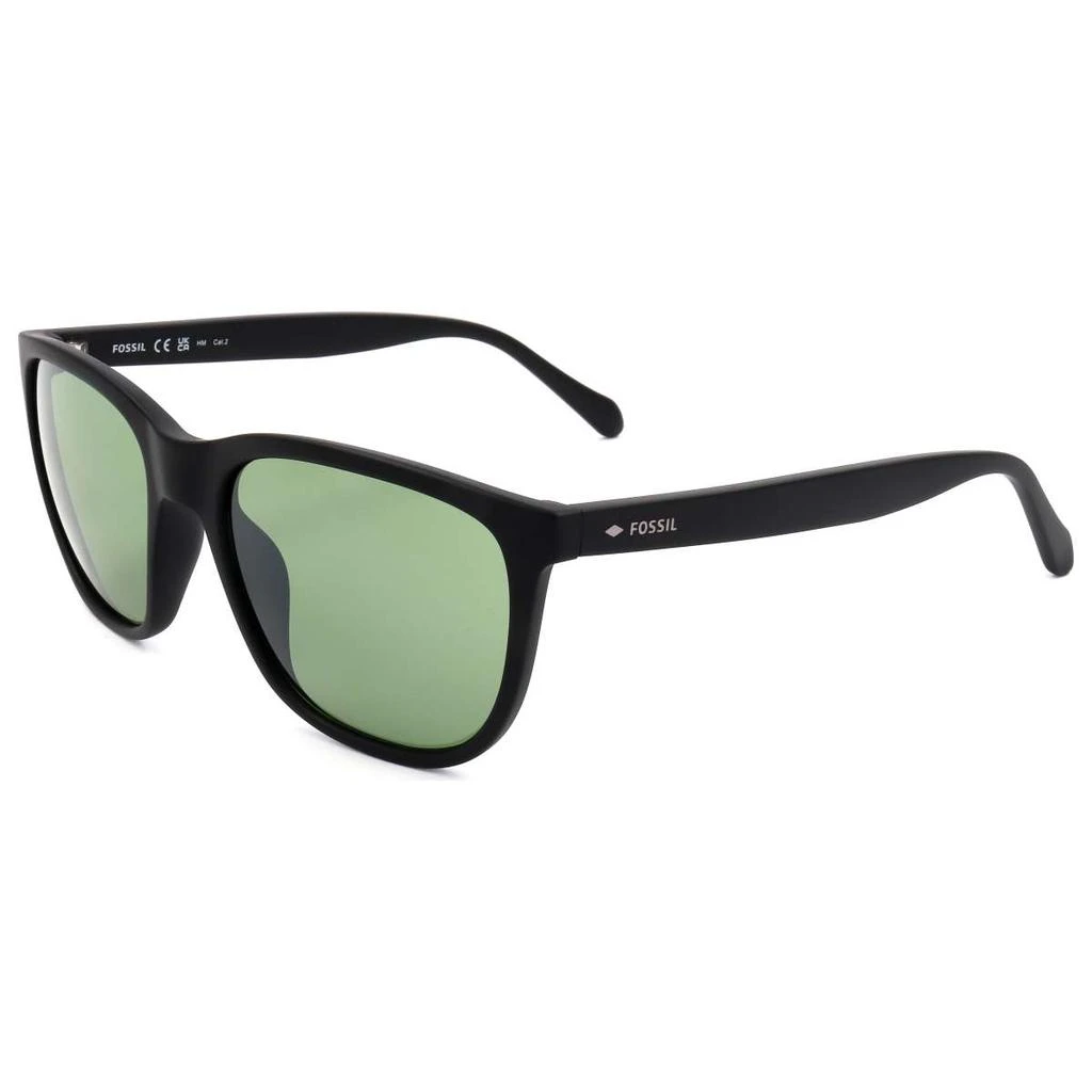 Fossil Fossil Men's Black Rectangular Sunglasses 1