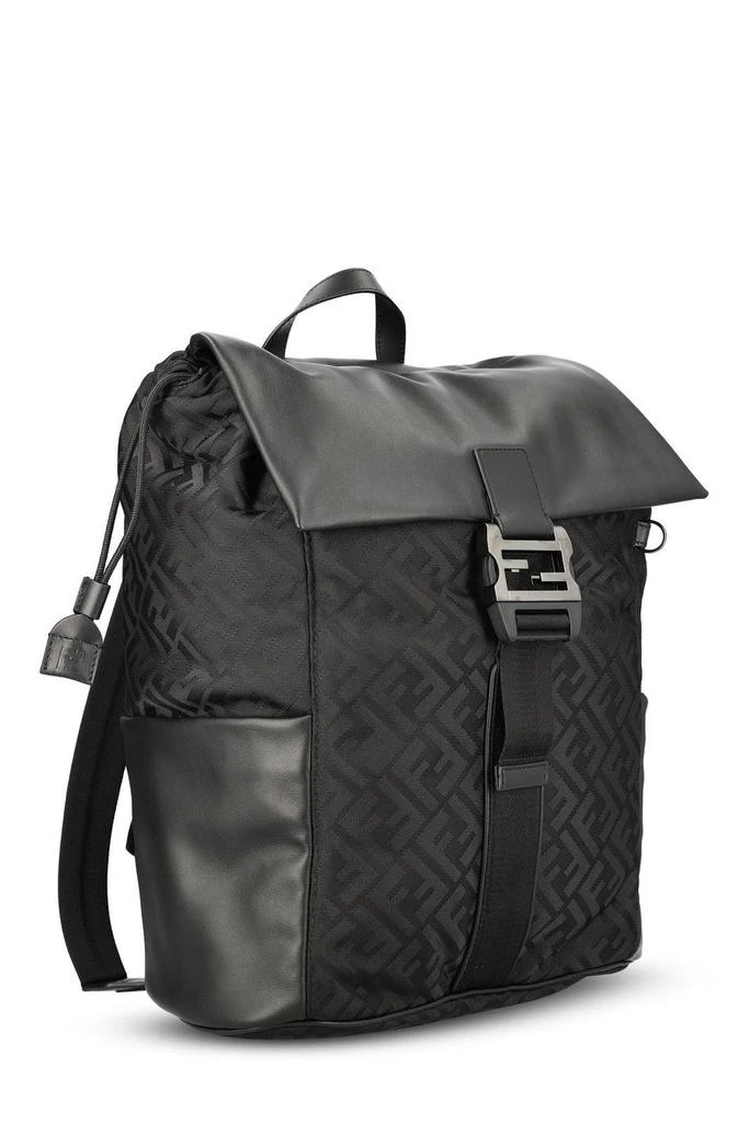 Fendi Fendi Flux FF Motif Drawstring Backpack 3