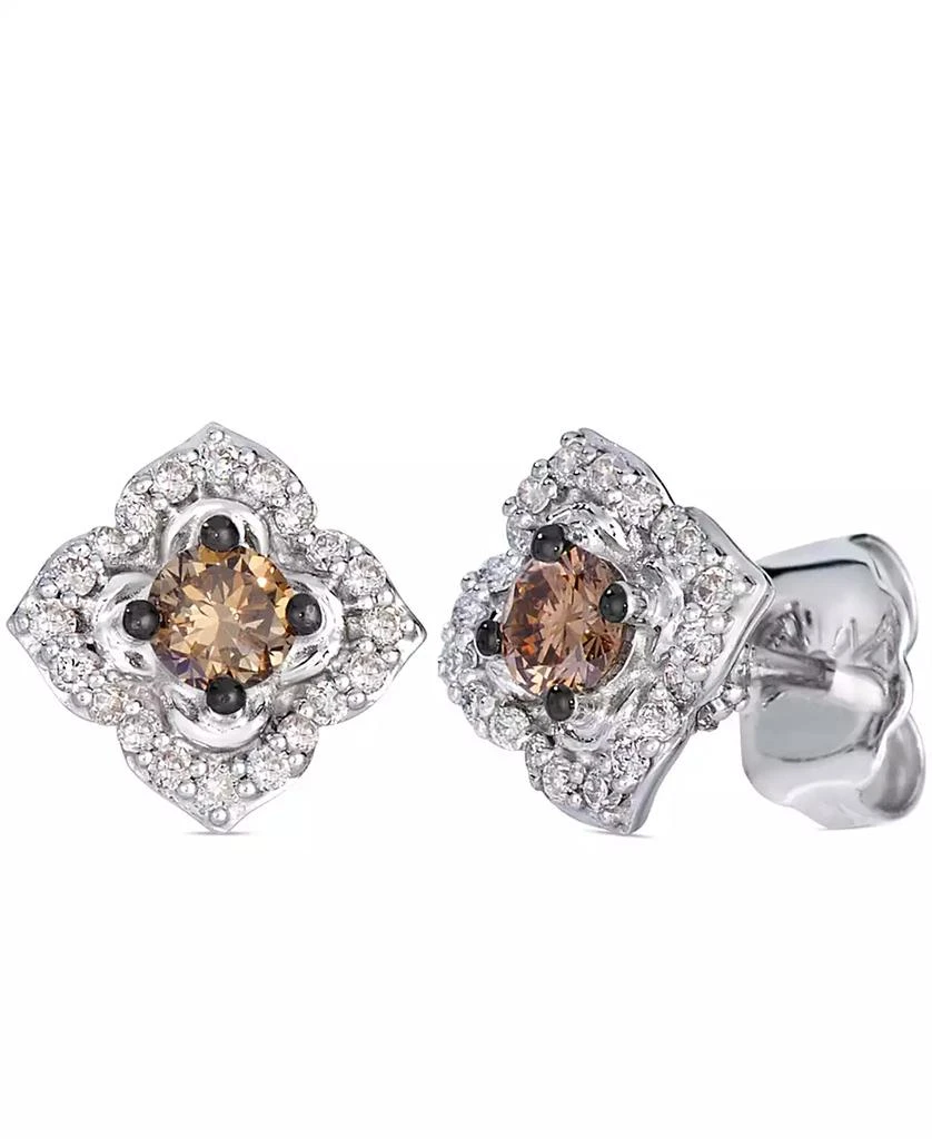 Le Vian Chocolate Diamond (1/4 ct. t.w.) 
Nude Diamond (1/4 ct. t.w.) Earrings in 14k Vanilla Gold 2