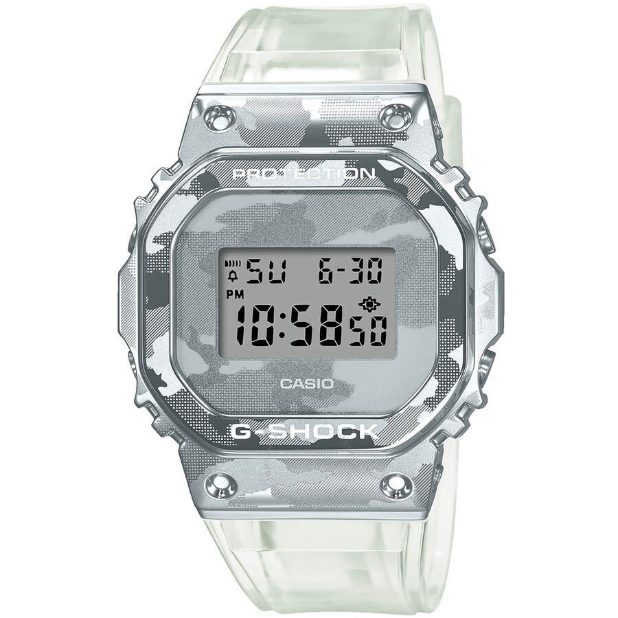 Casio G-Shock Quartz Digital Grey Dial Men's Watch GM-5600SCM-1ER