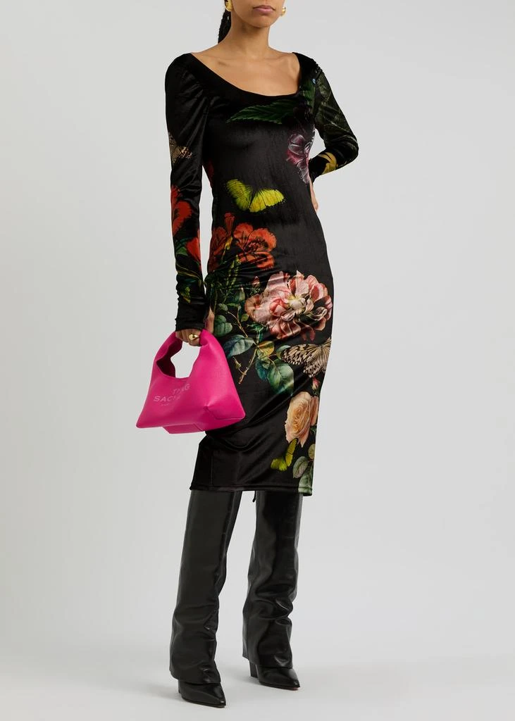 Shop Delora floral-print velvet midi dress on Sale at BeyondStyle  Get 60%  Off Delora floral-print velvet midi dress with Limited-Time Flash Deals,  Exclusive Discounts, and Special Offers. Enjoy Unbeatable Savings on