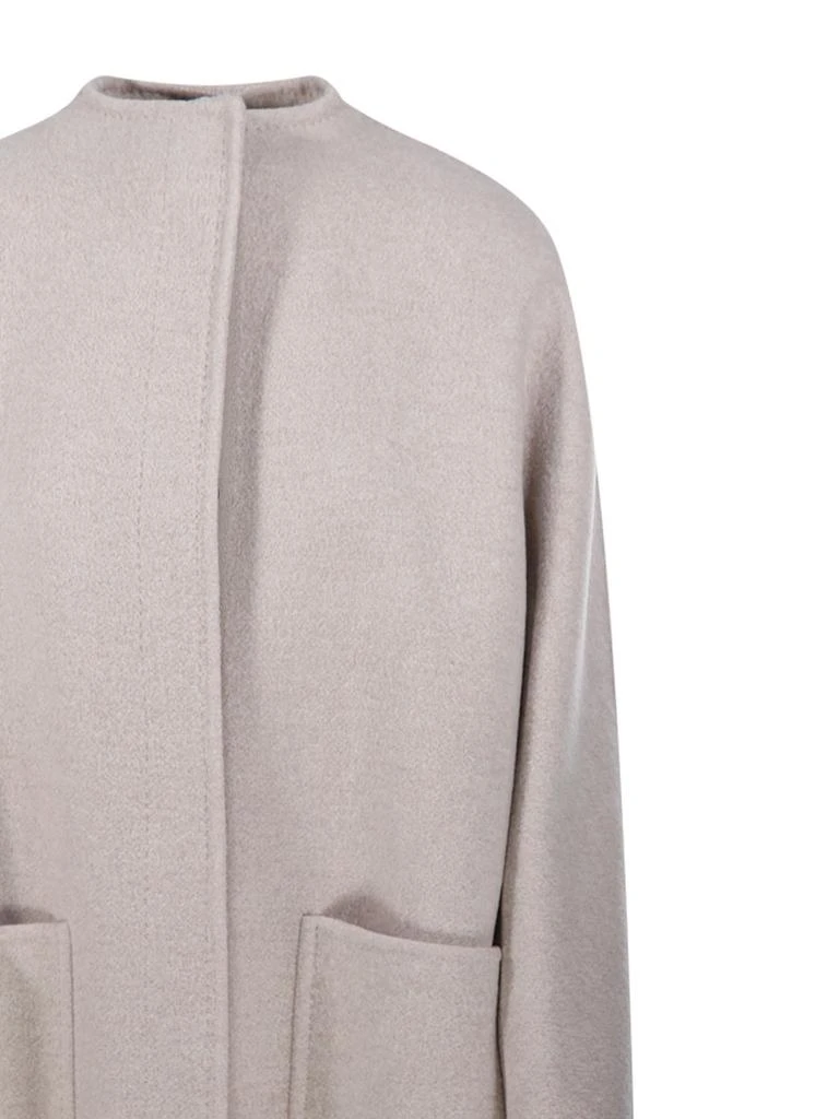 MAX MARA ATELIER Max Mara Atelier Crewneck Long-Sleeved Coat 4