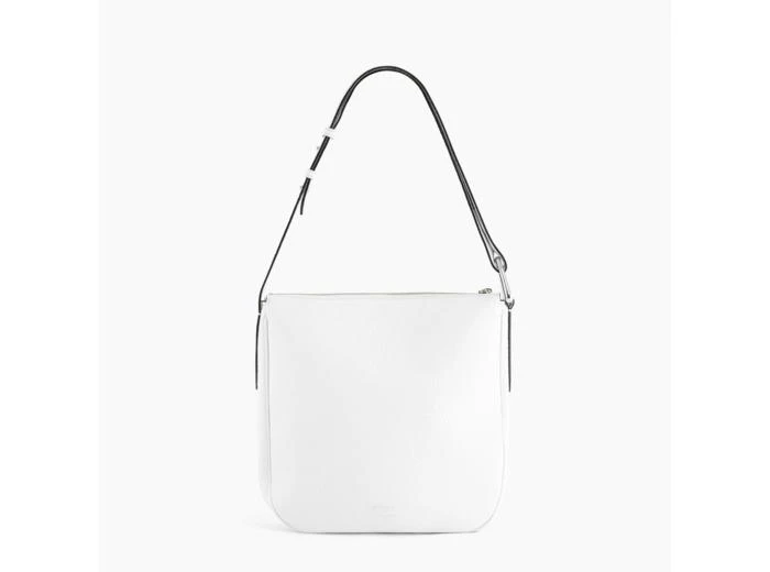 le tanneur Sac bandoulière moyen modèle Madeleine en cuir grainé 1