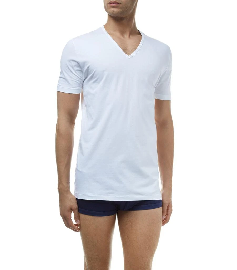 Zimmerli 172 Pure Comfort V-Neck T-Shirt 2