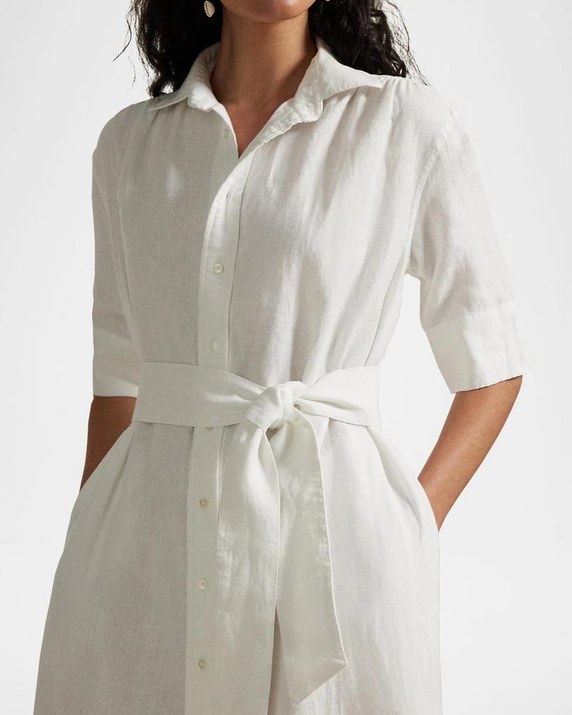 Ralph Lauren Belted Linen Shirtdress 5