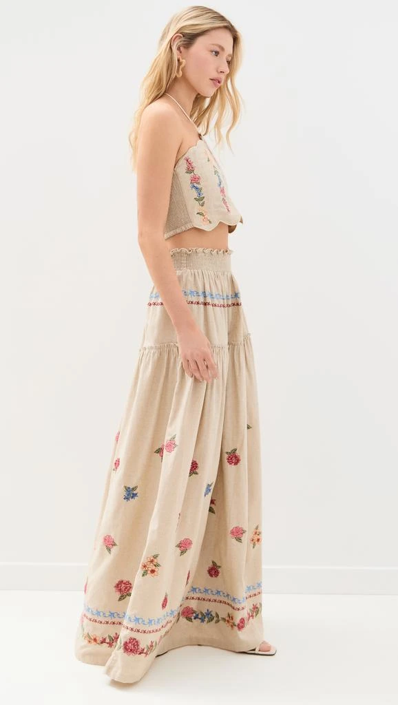 Agua Bendita Jenna Blush Skirt 3