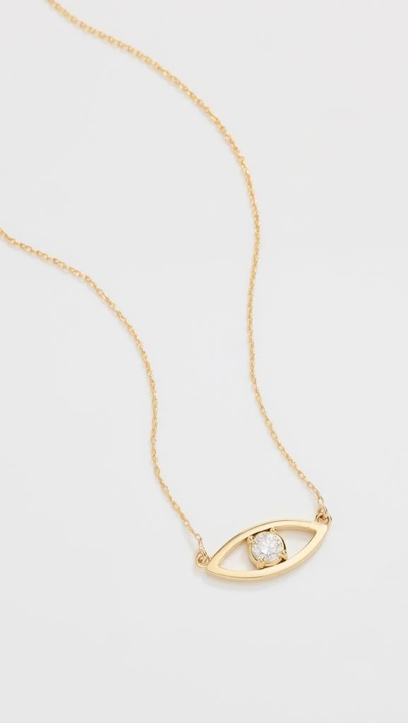 Jennifer Meyer 18k Open Evil Eye Necklace 6