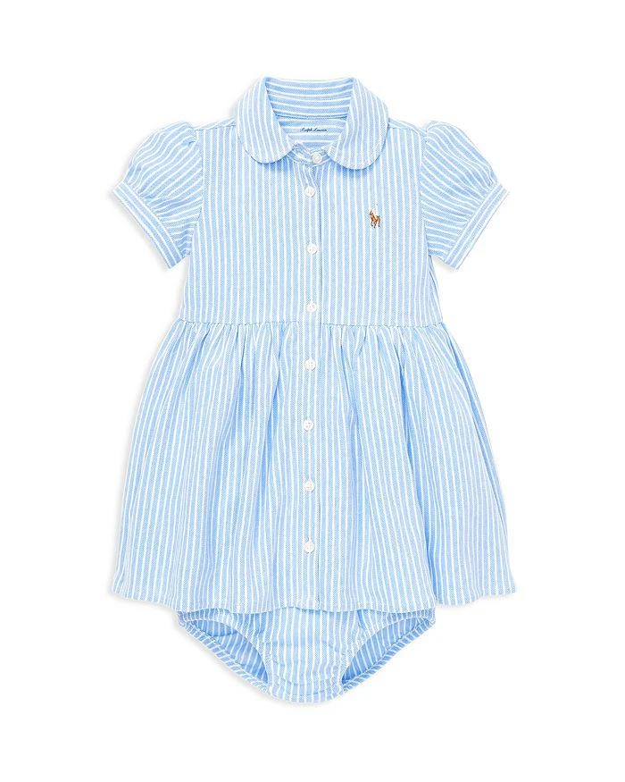 Ralph Lauren Girls
Striped Oxford Dress
Bloomers Set - Baby