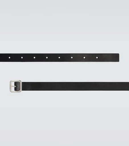Jil Sander Embellished leather belt 4