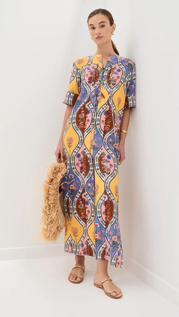 chinese dress ladies Dahlia Chiffon Maxi Dress  C A L I S T A