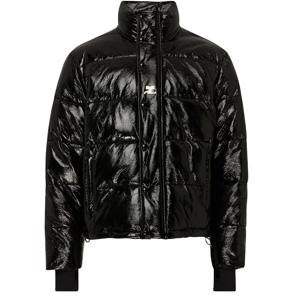 courreges Vinyl puffer jacket 2
