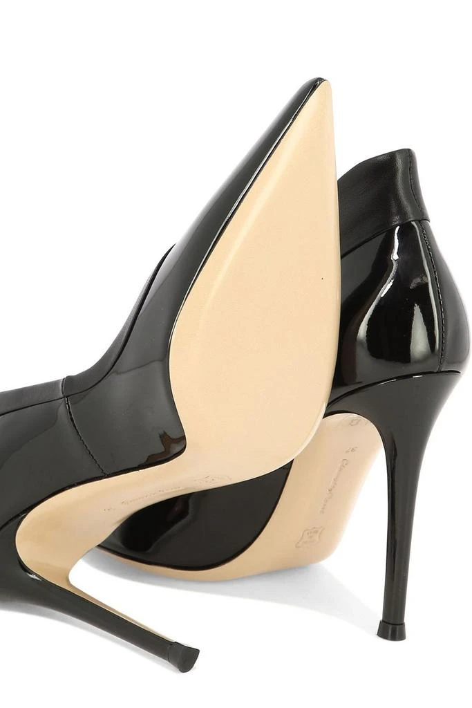 Gianvito Rossi Gianvito Rossi Tuxedo Pointed-Toe Pumps 5