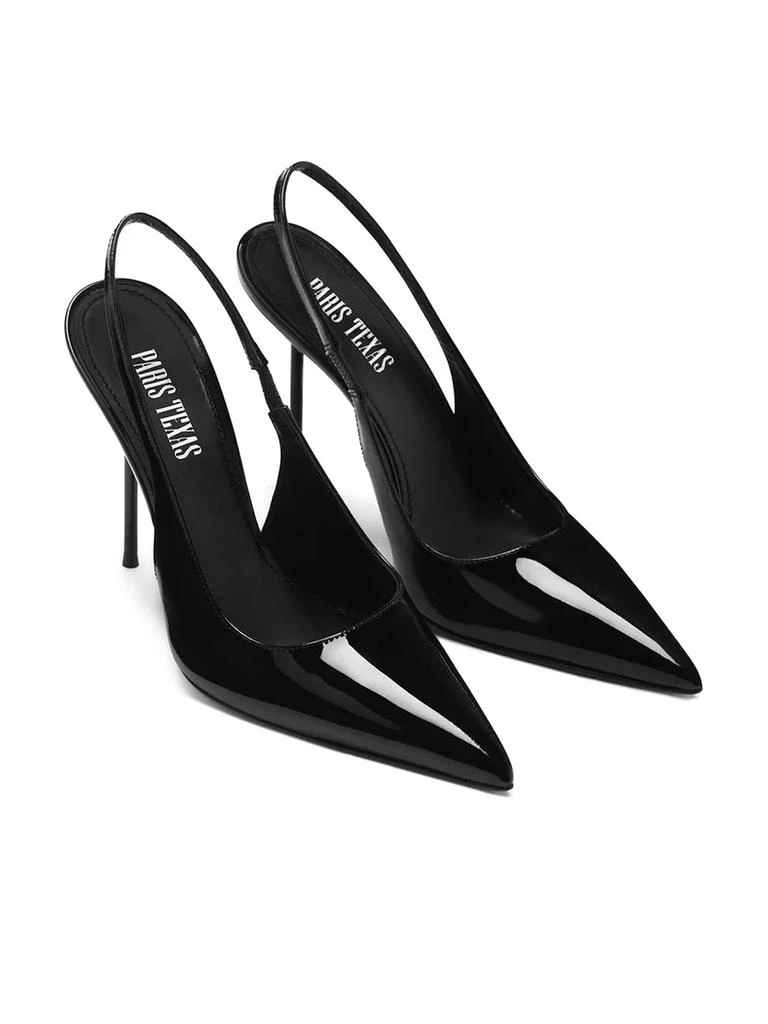 Paris Texas Black Patent Leather Lidia Slingback 2