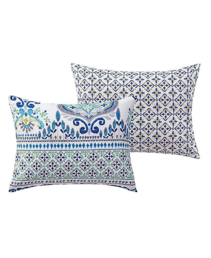 VCNY Home Malik Reversible Blue Medallion 5-Piece Comforter Set 3