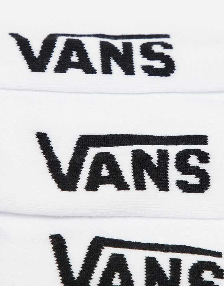 Vans Vans 3 pack classic ankle socks in white 3