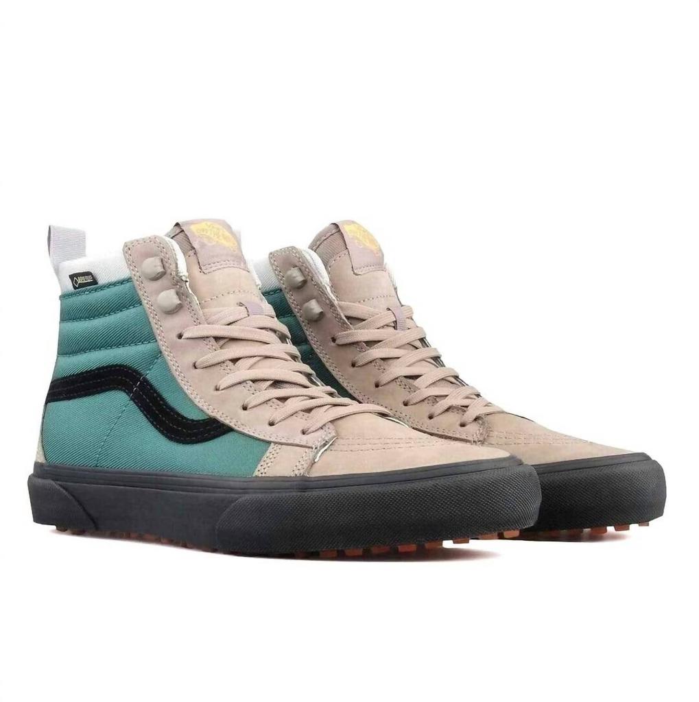Vans Men's Sk8 Hi Gore Tex Mte Shoes In Fallen Rock/evergreen