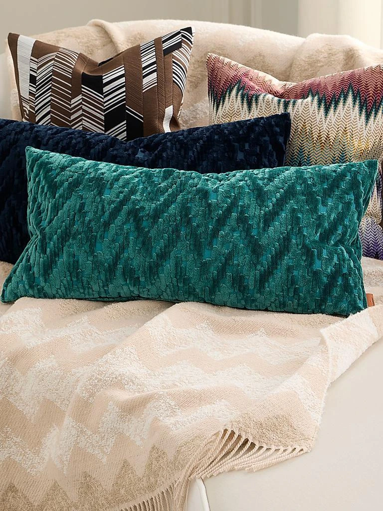 Missoni Rafia Goose Feather Square Cushion 2