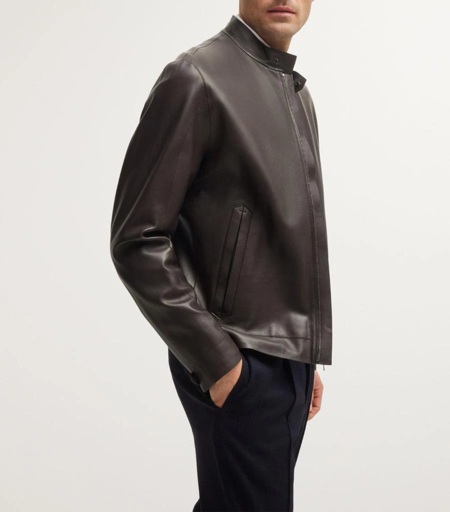 Hugo Boss Lamb Leather Jacket 5