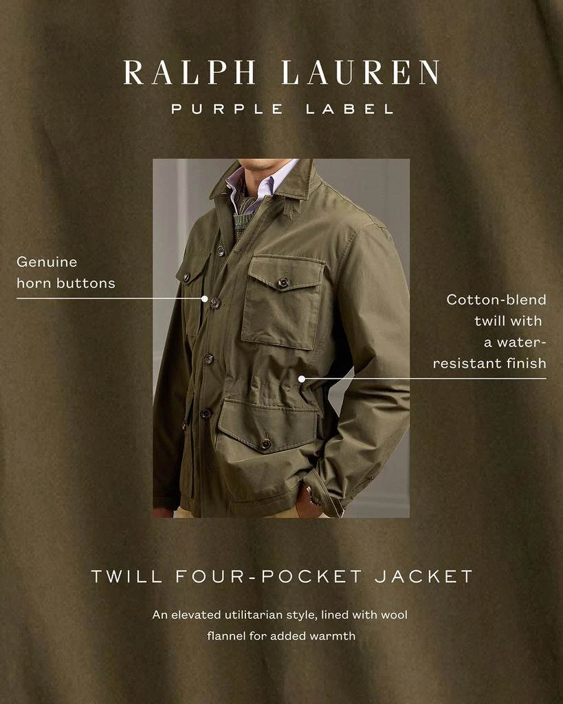 Ralph Lauren Men's Twill Four-Pocket Jacket 6