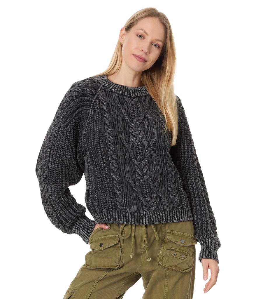 Free People Frankie Cable Sweater