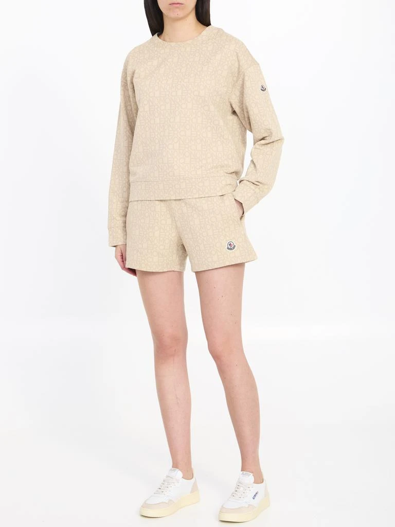 Moncler Monogram jacquard sweatshirt 2