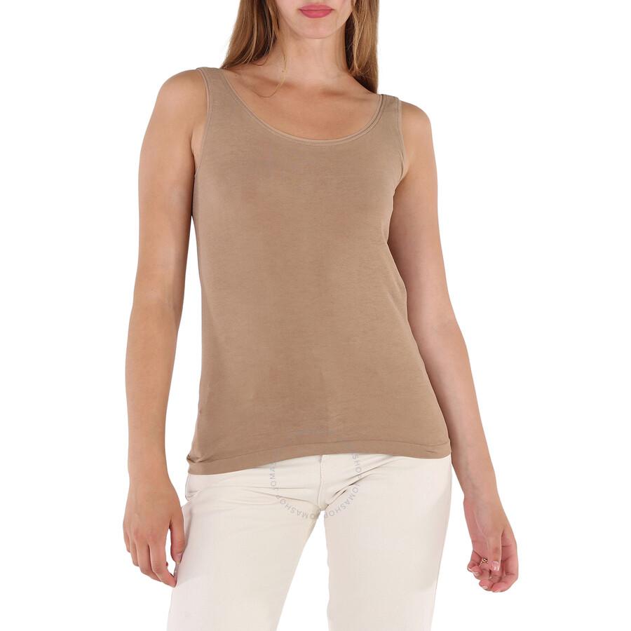 Wolford Ladies Latte Jamaika Sleeveless Top