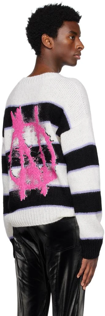 99% IS White & Black 'N' Sweater 3