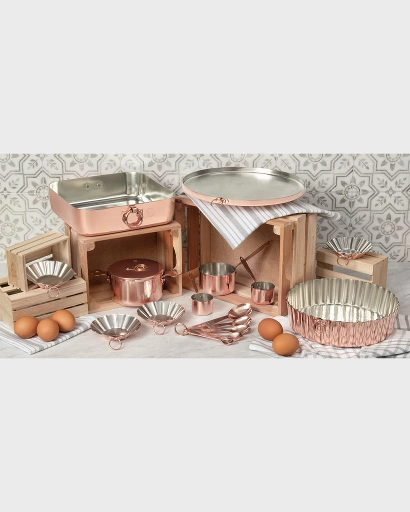 Coppermill Kitchen Vintage-Inspired Copper Fluted Cake Pan 5