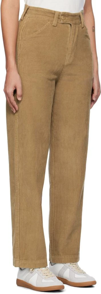 Carter Young Tan Big Ben Corduroy Trousers 2