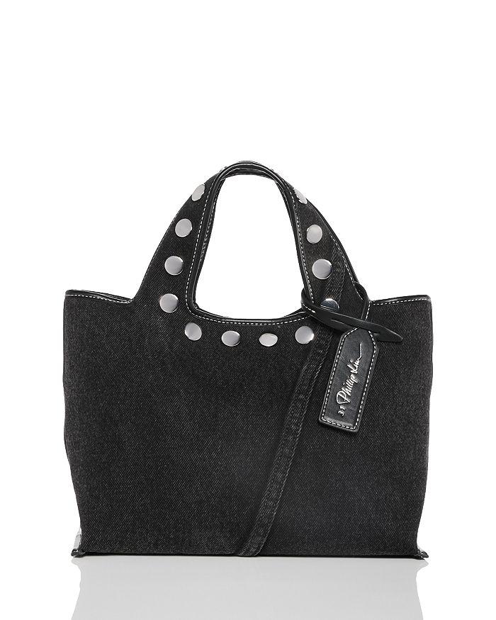 3.1 Phillip Lim Dual Stripe Mini Market Tote - Tote Bags