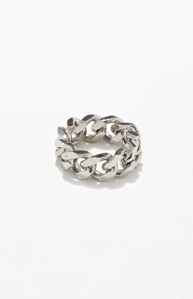 PacSun Silver Cuban Ring 1