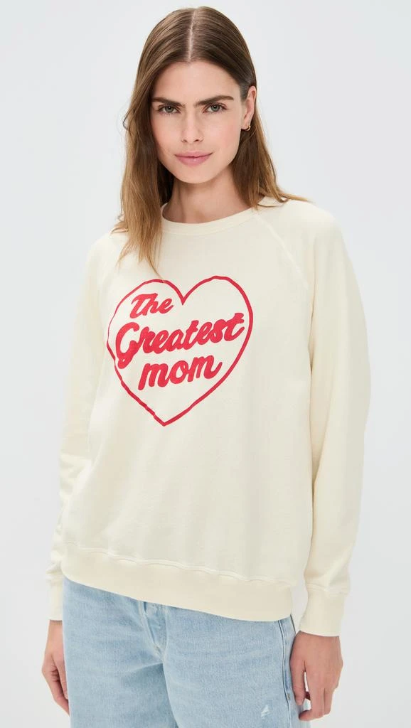 The Great The College Sweatshirt with The Greatest Mom Graphic 6