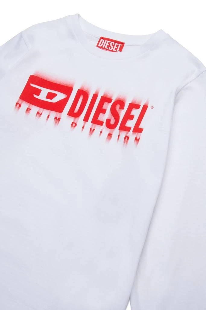 Diesel Diesel Kids Logo Printed Long-Sleeved T-Shirt 3