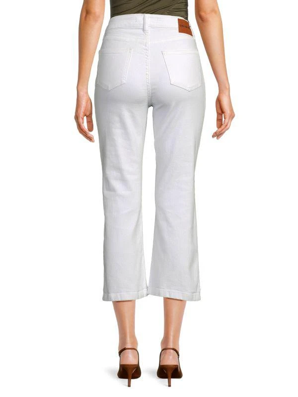 Calvin Klein High Rise Bootcut Crop Jeans 2