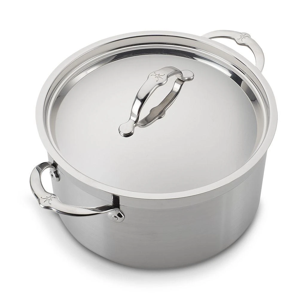 Hestan ProBond™ 8 Quart Forged Stainless Steel  Stock Pot with Lid 7