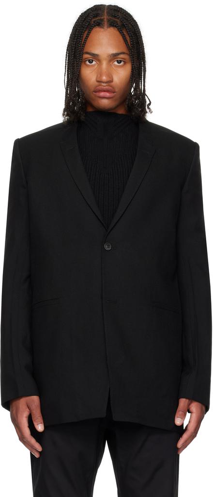 Rick Owens Black JMF Neue Alice Blazer - Jackets - BeyondStyle
