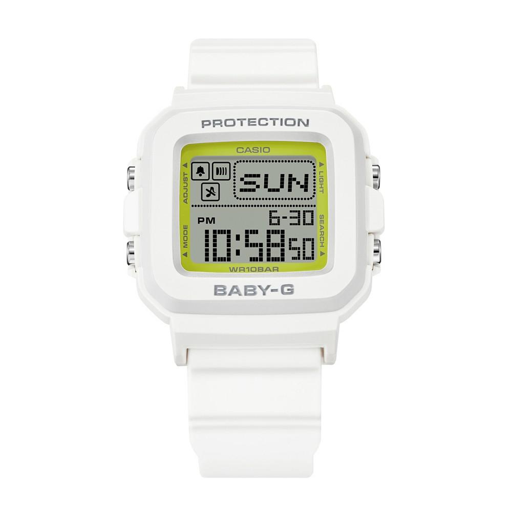 G-Shock G-Shock Women's Digital White Resin Watch, 39mm BGD10K-7