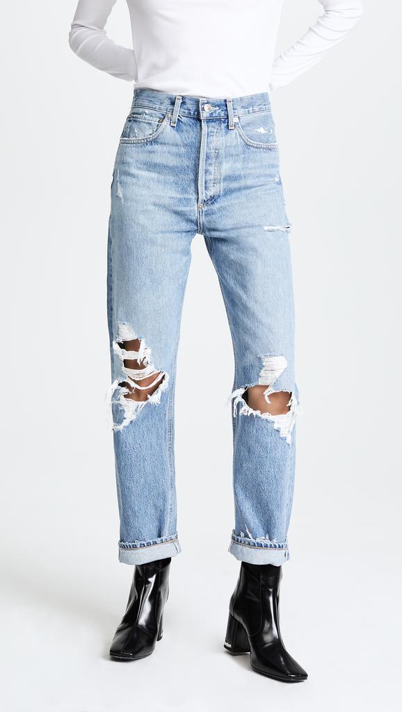 AGOLDE 90s Mid Rise Straight Fit Jeans