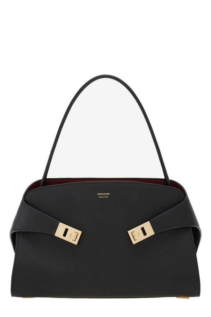 Salvatore Ferragamo Ferragamo Hug Zipped Small Shoulder Bag 1