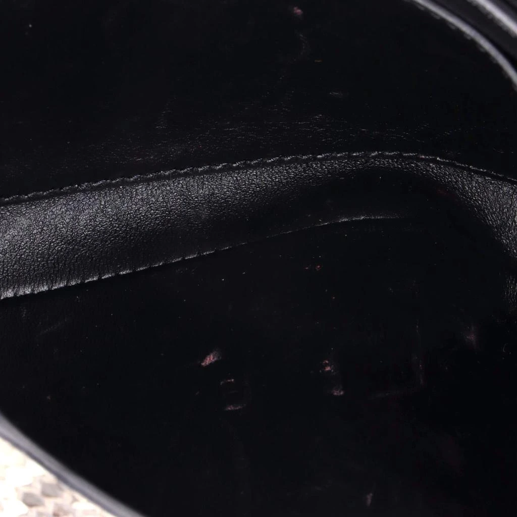 Versace La Medusa Chain Clutch Python Mini 5