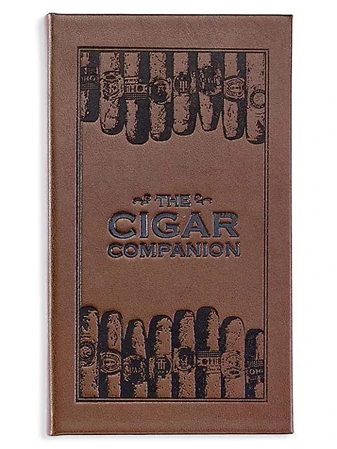 Graphic Image ''The Cigar Companion'' Leather-Bound Book 1