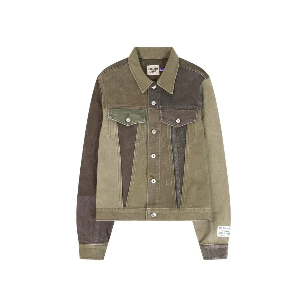 Gallery Dept Gallery Dept. Andy Patchwork Buttoned Denim Jacket 1