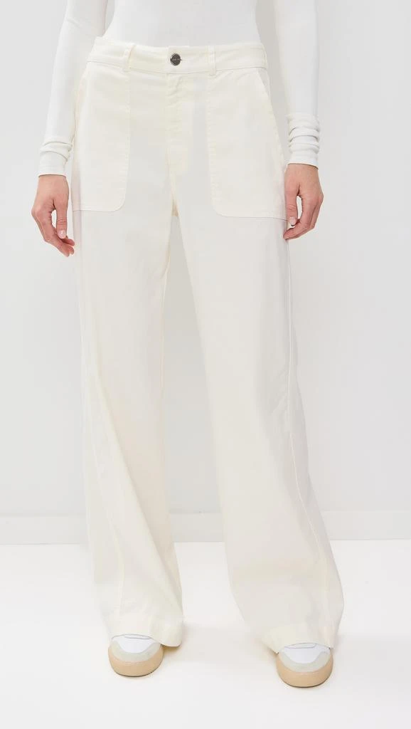 Sablyn Full Length Slouchy Utility Pants 1