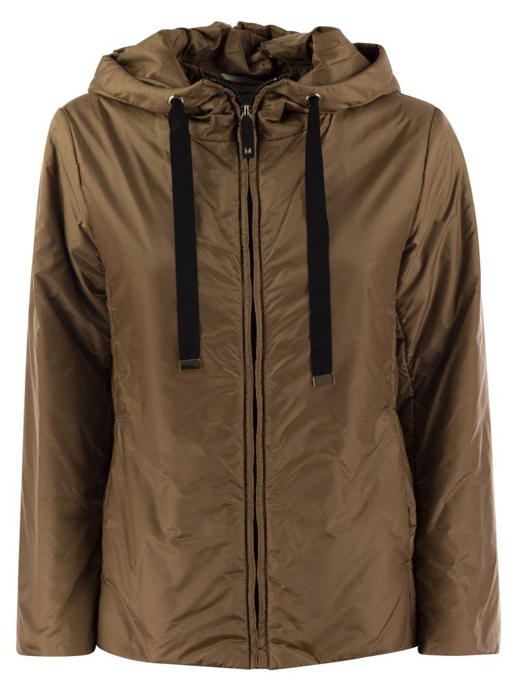 Max Mara The Cube Max Mara The Cube Drawstring Zip-Up Jacket