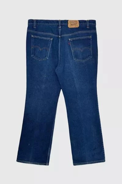 Levi's Vintage 1980's Levi’s® 517 Red Tab Dark Faded Western Boot Cut Denim Jeans 2